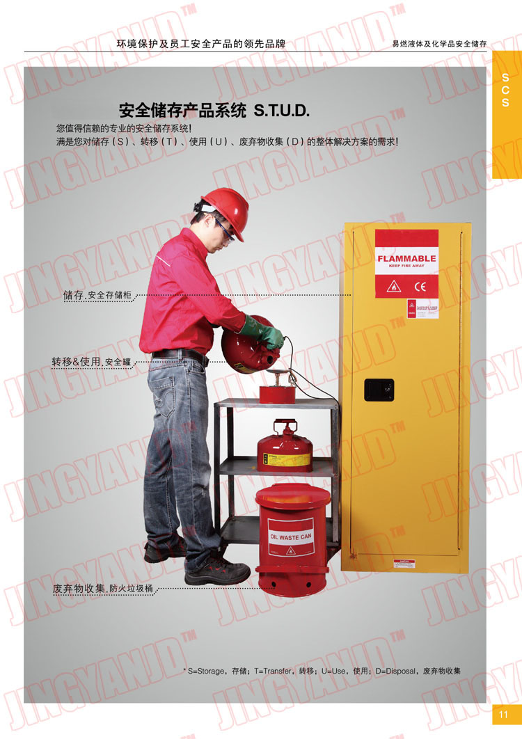 防火柜防火垃圾桶，化學(xué)品垃圾桶，油漬廢棄物回收桶